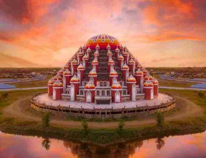 99 Domes Mosque, Makassar